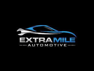 Extra Mile Automotive logo design by usef44