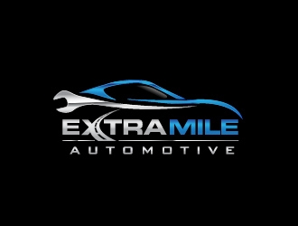 Extra Mile Automotive logo design by usef44