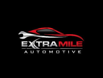 Extra Mile Automotive logo design by usef44