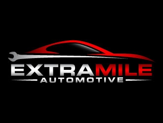 Extra Mile Automotive logo design by daywalker