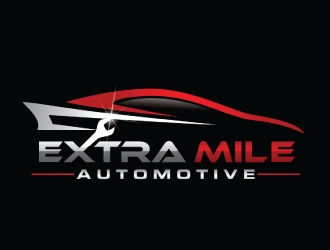 Extra Mile Automotive logo design by jishu