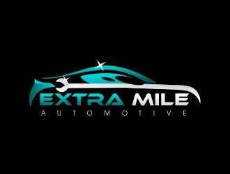 Extra Mile Automotive logo design by JessicaLopes