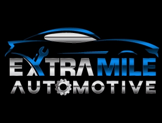 Extra Mile Automotive logo design by lbdesigns