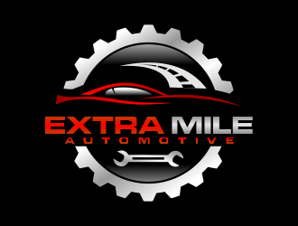 Extra Mile Automotive logo design by done