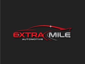 Extra Mile Automotive logo design by crazher