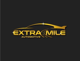 Extra Mile Automotive logo design by crazher