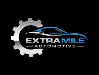 Extra Mile Automotive logo design by usef44