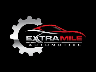 Extra Mile Automotive logo design by usef44