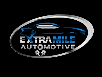 Extra Mile Automotive logo design by lbdesigns