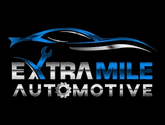 Extra Mile Automotive logo design by lbdesigns