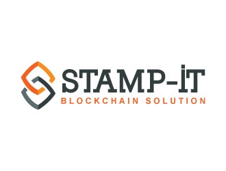 Stamp-IT (ideally)or Stamp-IT Blockchain Solution logo design by Suvendu