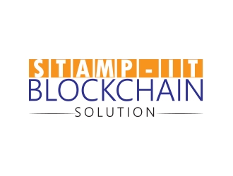 Stamp-IT (ideally)or Stamp-IT Blockchain Solution logo design by zubi