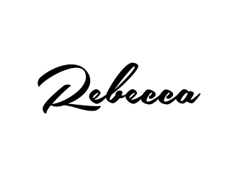 Rebecca logo design by giphone