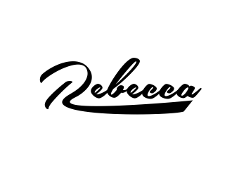 Rebecca logo design by giphone