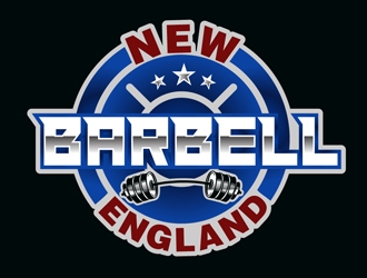 New England Barbell logo design by DreamLogoDesign
