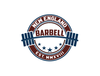 New England Barbell logo design by evdesign