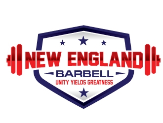 New England Barbell logo design by Upoops