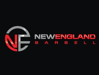 New England Barbell logo design by Upoops