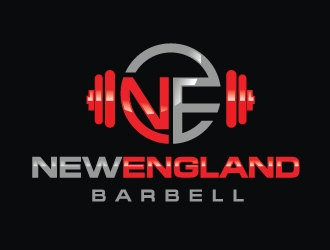 New England Barbell logo design by Upoops
