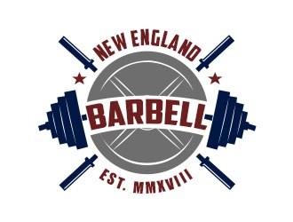 New England Barbell logo design by Benok