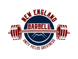 New England Barbell logo design by daywalker