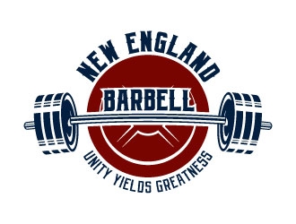 New England Barbell logo design by daywalker