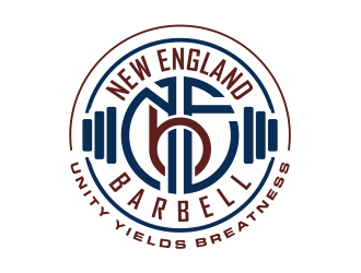 New England Barbell logo design by cintoko