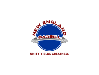 New England Barbell logo design by veranoghusta