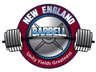 New England Barbell logo design by shere