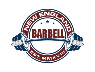 New England Barbell logo design by evdesign