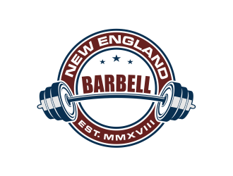 New England Barbell logo design by evdesign