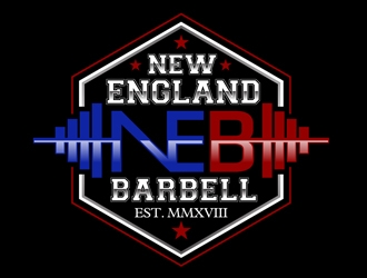 New England Barbell logo design by DreamLogoDesign
