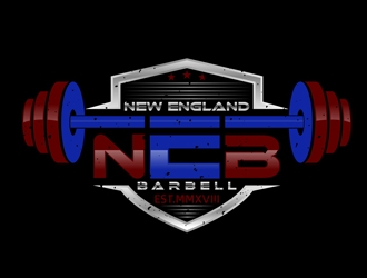 New England Barbell logo design by DreamLogoDesign