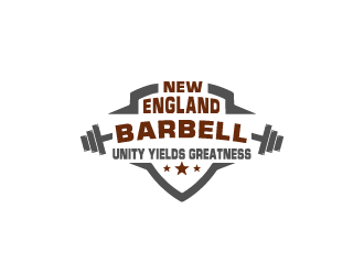 New England Barbell logo design by yaya2a