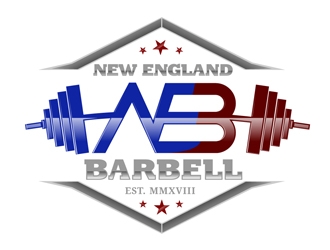 New England Barbell logo design by DreamLogoDesign