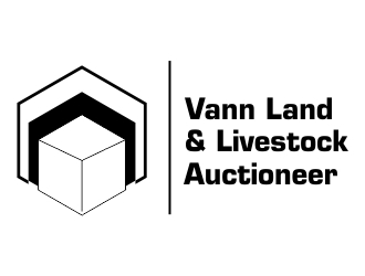 Vann Land &amp; Livestock Auctioneer logo design by mckris