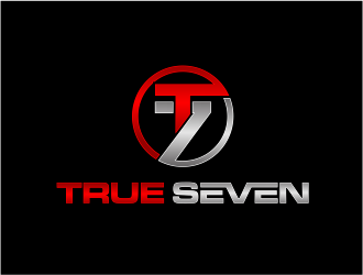 True Seven logo design by evdesign