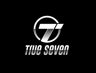True Seven logo design by dondeekenz