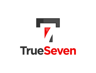 True Seven logo design by mashoodpp