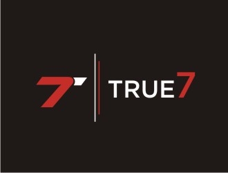 True Seven logo design by berkahnenen