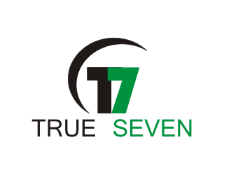 True Seven logo design by bismillah