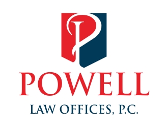 Powell Law Offices, P.C. logo design by cikiyunn