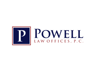 Powell Law Offices, P.C. logo design by nurul_rizkon