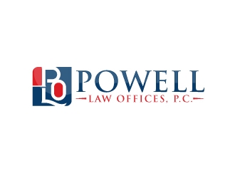 Powell Law Offices, P.C. logo design by fantastic4