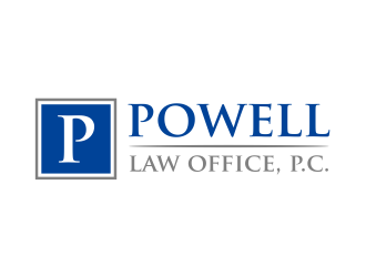 Powell Law Offices, P.C. logo design by cintoko