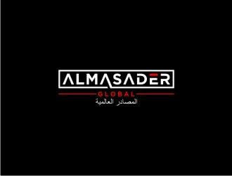 Almasader Global logo design by bricton