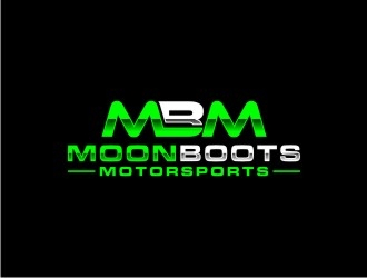 MoonBoots Motorsports  logo design by bricton