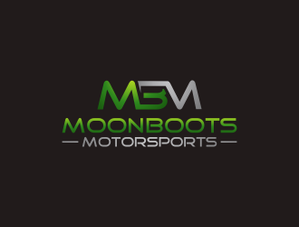 MoonBoots Motorsports  logo design by sitizen
