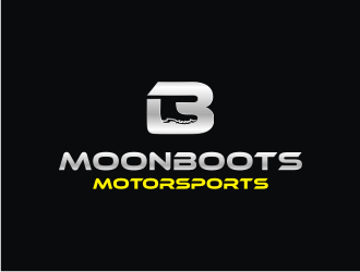MoonBoots Motorsports  logo design by ohtani15