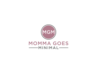 Momma Goes Minimal logo design by johana